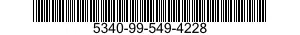 5340-99-549-4228 CLAMP,BLOCK,SECTION 5340995494228 995494228