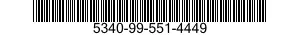 5340-99-551-4449 TELESCOPIC RAIL 5340995514449 995514449