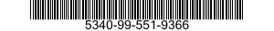 5340-99-551-9366 BRACKET,DOUBLE ANGLE 5340995519366 995519366