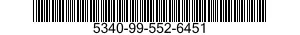 5340-99-552-6451 BRACKET,MOUNTING 5340995526451 995526451