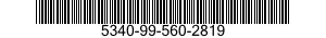 5340-99-560-2819 MOUNT,RESILIENT,GENERAL PURPOSE 5340995602819 995602819
