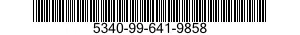 5340-99-641-9858 BRACKET,MOUNTING 5340996419858 996419858