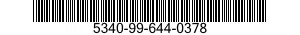 5340-99-644-0378 POST,ELECTRICAL MEC 5340996440378 996440378