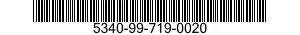 5340-99-719-0020 BRACKET,ANGLE 5340997190020 997190020