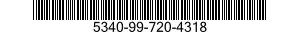 5340-99-720-4318 STRAP,RETAINING 5340997204318 997204318