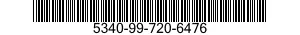 5340-99-720-6476 CLAMP,BLOCK,SECTION 5340997206476 997206476