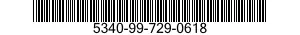5340-99-729-0618 GUARD RAIL SECTION,GENERAL PURPOSE 5340997290618 997290618