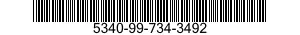 5340-99-734-3492 SLIDE,DRAWER,EXTENSION 5340997343492 997343492