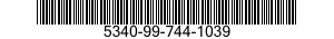 5340-99-744-1039 CLAMP,BEAM GRIPPING 5340997441039 997441039