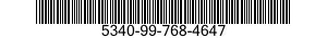 5340-99-768-4647 CLIP,PIPE 5340997684647 997684647