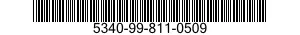 5340-99-811-0509 BRACKET,ANGLE 5340998110509 998110509
