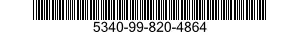 5340-99-820-4864 CLEVIS,ROD END 5340998204864 998204864