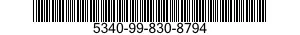 5340-99-830-8794 LOCKING PLATE,NUT AND BOLT 5340998308794 998308794
