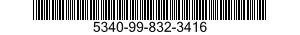 5340-99-832-3416 RETAINER,ELECTRICAL CONNECTOR 5340998323416 998323416