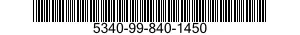5340-99-840-1450 BRACKET ASSEMBLY 5340998401450 998401450