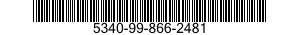 5340-99-866-2481 LOCKING PLATE,NUT AND BOLT 5340998662481 998662481