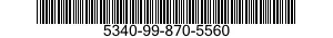 5340-99-870-5560 HINGE,ACCESS DOOR 5340998705560 998705560