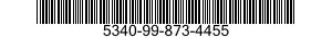 5340-99-873-4455 BRACKET,ANGLE 5340998734455 998734455