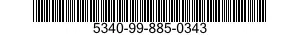 5340-99-885-0343 BRACKET,T 5340998850343 998850343