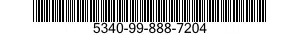 5340-99-888-7204 BRACKET,ENGINE ACCESSORY 5340998887204 998887204