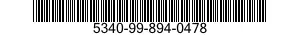 5340-99-894-0478 CLEVIS,ROD END 5340998940478 998940478