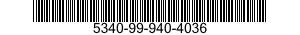 5340-99-940-4036 BRACKET,ANGLE 5340999404036 999404036