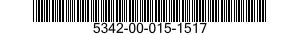 5342-00-015-1517 BRACKET,ANGLE,ENGIN * 5342000151517 000151517