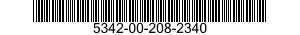 5342-00-208-2340 ANODE,CORROSION PREVENTIVE 5342002082340 002082340