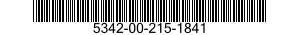 5342-00-215-1841 COUPLING,CLAMP,GROOVED 5342002151841 002151841