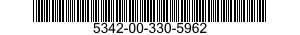5342-00-330-5962 BRACKET,ENGINE SHRO * 5342003305962 003305962