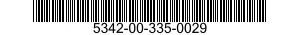 5342-00-335-0029 COUPLING,CLAMP,GROOVED 5342003350029 003350029