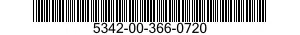 5342-00-366-0720 BRACKET * 5342003660720 003660720