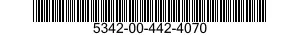 5342-00-442-4070 CLIP,WIRING SUPPORT * 5342004424070 004424070