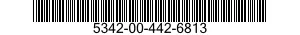 5342-00-442-6813 BRACKET,OIL MIST TUBE 5342004426813 004426813