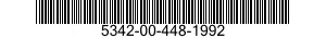 5342-00-448-1992 COUPLING,CLAMP,GROOVED 5342004481992 004481992