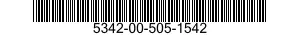 5342-00-505-1542 HINGE,LEAF BLADE 5342005051542 005051542