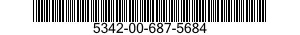 5342-00-687-5684 MOUNT,RESILIENT,WEAPON SYSTEM 5342006875684 006875684