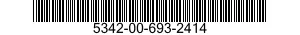 5342-00-693-2414 COUPLING,CLAMP,GROOVED 5342006932414 006932414