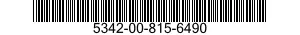 5342-00-815-6490 COUPLING,CLAMP,GROOVED 5342008156490 008156490