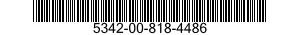 5342-00-818-4486 COUPLING,CLAMP,GROOVED 5342008184486 008184486