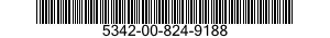 5342-00-824-9188 COUPLING,CLAMP,GROOVED 5342008249188 008249188