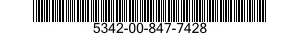 5342-00-847-7428 COUPLING,CLAMP,GROOVED 5342008477428 008477428