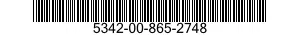5342-00-865-2748 COUPLING,CLAMP,GROOVED 5342008652748 008652748