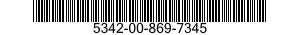 5342-00-869-7345 BRACKET,CONVERTER S * 5342008697345 008697345