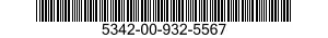 5342-00-932-5567 TIE ROD,TENSIONING,THREADED END 5342009325567 009325567