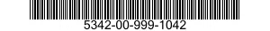 5342-00-999-1042 BRACKET,PRESSER BAR * 5342009991042 009991042