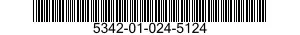 5342-01-024-5124 ANCHOR,PANEL FASTENER 5342010245124 010245124