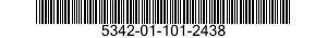 5342-01-101-2438 POST * 5342011012438 011012438