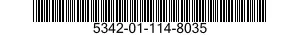 5342-01-114-8035 COUPLING,CLAMP,GROOVED 5342011148035 011148035