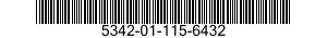5342-01-115-6432 MOUNT,RESILIENT,WEAPON SYSTEM 5342011156432 011156432